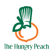 the Hungry peach cafe logo